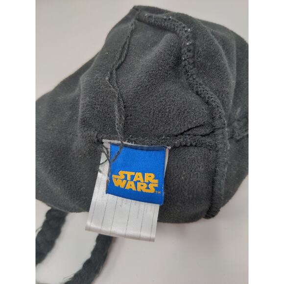 Star Wars Imperial Tie Fighter Pilot Beanie Trapper Hat OS Black - Picture 11 of 13